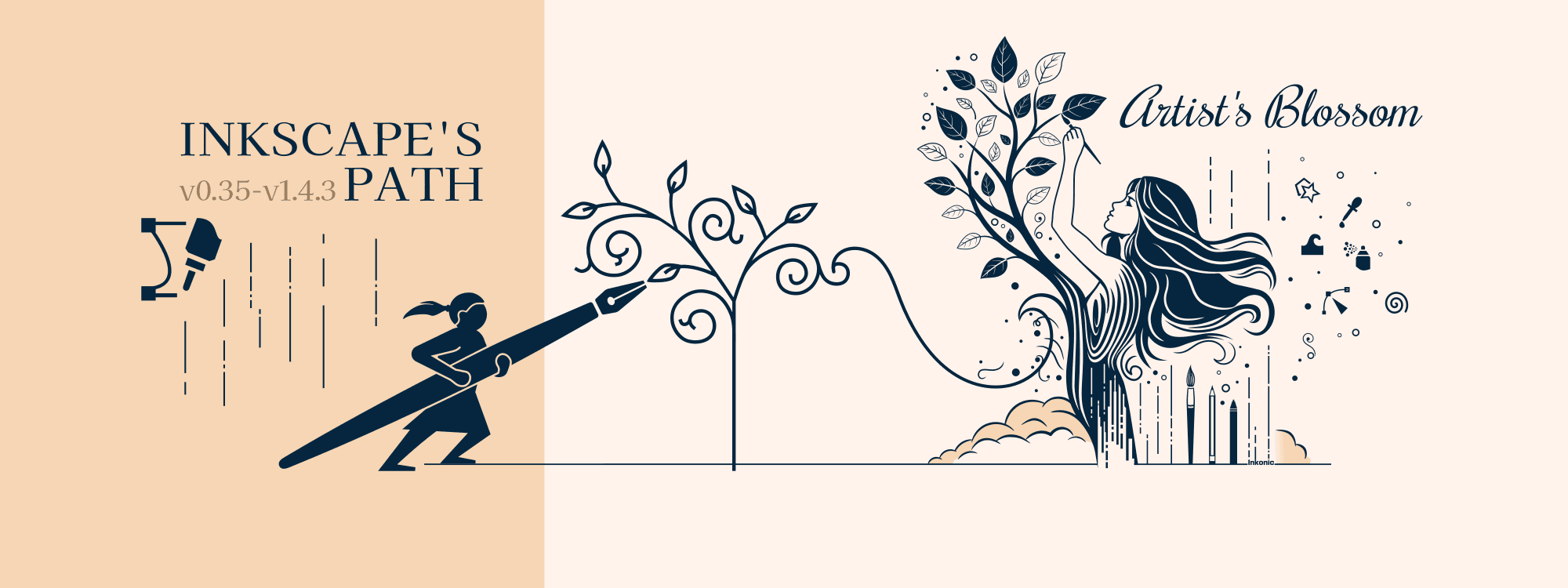 Inkscape 1.4.3: 124 bug corretti e compatibilità con il futuro formato multipagina