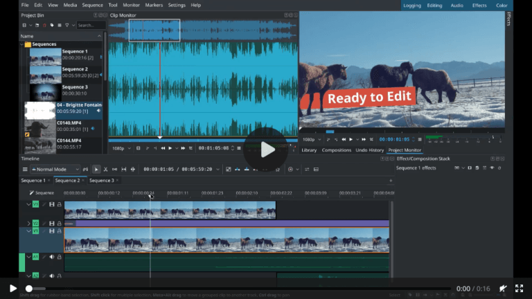 Kdenlive 25.12.0: interfaccia ridisegnata e nuovo supporto per i video verticali