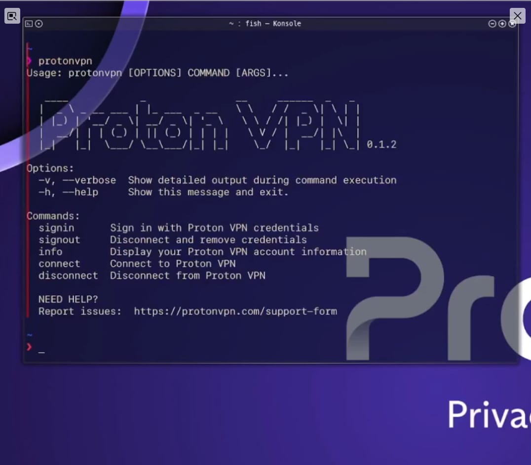 Proton VPN lancia la CLI ufficiale per Debian, Ubuntu, Fedora e Arch