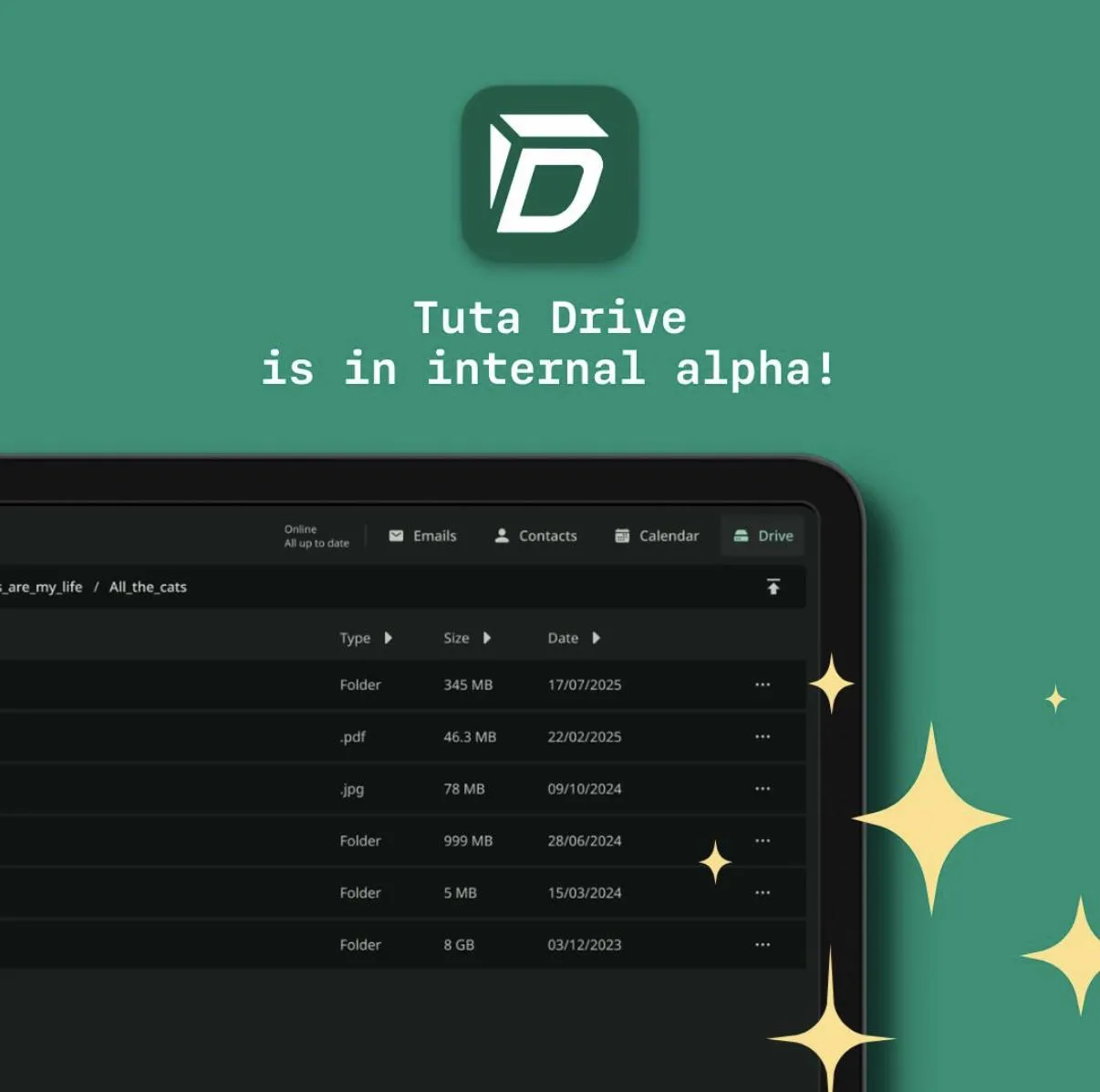 Tuta Drive è in alpha interna: il cloud crittografato si avvicina (finalmente)