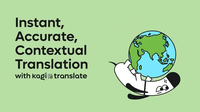 Kagi Translate arriva su smartphone con traduzione intelligente delle immagini