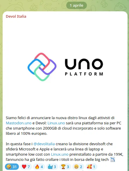 Linux Uno dei Devol